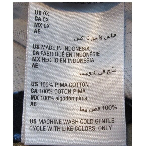 Style & Co Women's Plus Size 3/4 Sleeve Knit Top, Blue Geometric, 0X - Picture 5 of 6